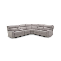 J&M Cozy 6 Piece Motion Sectional