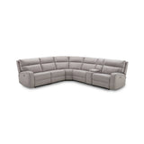 J&M Cozy 6 Piece Motion Sectional