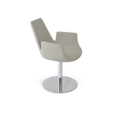 Sohoconcept Eiffel Arm Round Dining Chair