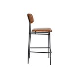 Moe's Sailor Bar Stool - Leather