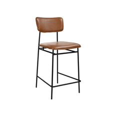 Moe's Sailor Counter Stool - Leather