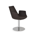 Sohoconcept Eiffel Arm Round Dining Chair