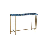 Moe's Blue Agate Console Table