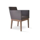 Sohoconcept Harput Wood Dining Chair - Real Walnut