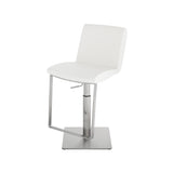 Nuevo Lewis Stool - Brushed Stainless Steel