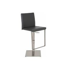 Nuevo Kailee Stool - Brushed Stainless Steel