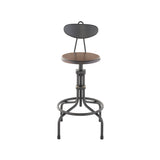 District Eight  V19C-B Counter Stool