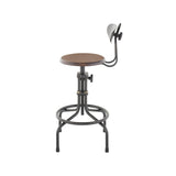 District Eight  V19C-B Counter Stool