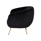 Nuevo Sofia Occasional Chair - Gold Legs