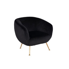 Nuevo Sofia Occasional Chair - Gold Legs