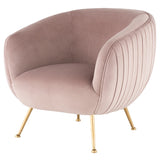 Nuevo Sofia Occasional Chair - Gold Legs