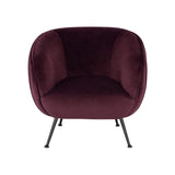 Nuevo Sofia Occasional Chair - Black Legs