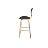 Nuevo Satine Bar Stool - Upholstered