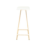 Nuevo Kirsten Counter Chair - Gold