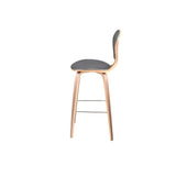 Nuevo Satine Bar Stool - Upholstered