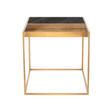 Nuevo Corbett Side Table - Gold