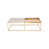 Nuevo Corbett Coffee Table - Rectangular - Gold