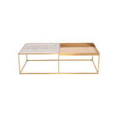 Nuevo Corbett Coffee Table - Rectangular - Gold