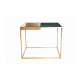 Nuevo Corbett Side Table - Gold