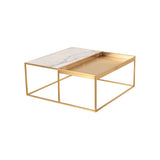 Nuevo Corbett Coffee Table - Gold