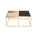 Nuevo Corbett Coffee Table - Gold