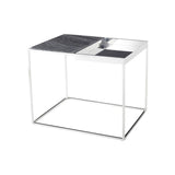 Nuevo Corbett Side Table - Steel