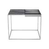 Nuevo Corbett Side Table - Steel