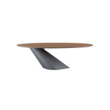 Nuevo Oblo Dining Table - Walnut