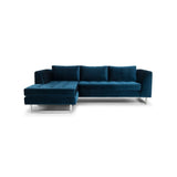 Nuevo Matthew Sectional Sofa - Stainless Steel