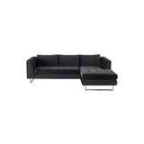 Nuevo Matthew Sectional Sofa - Stainless Steel