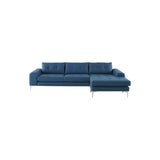 Nuevo Colyn Sectional Sofa - Brushed Stainless Steel