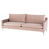 Nuevo Anders Sofa - Silver Legs