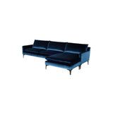 Nuevo Anders Sectional Sofa - Black Legs