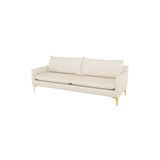 Nuevo Anders Sofa - Gold Legs