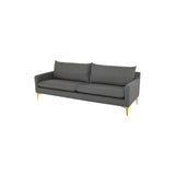 Nuevo Anders Sofa - Gold Legs