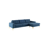 Nuevo Colyn Sectional Sofa - Gold  Legs