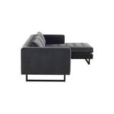 Nuevo Matthew Sectional Sofa - Black Legs