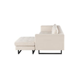 Nuevo Matthew Sectional Sofa - Black Legs