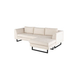 Nuevo Matthew Sectional Sofa - Black Legs