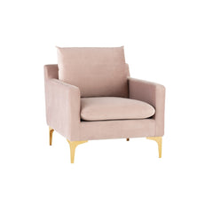 Nuevo Anders Lounge Chair - Gold Legs