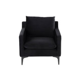 Nuevo Anders Lounge Chair - Black Legs