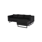 Nuevo Matthew Sectional Sofa - Black Legs