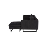 Nuevo Matthew Sectional Sofa - Black Legs