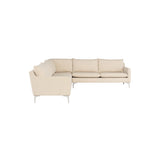 Nuevo Anders 2 Arm Sectional  - Brushed Steel