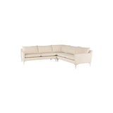 Nuevo Anders 2 Arm Sectional  - Brushed Steel