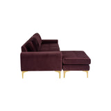 Nuevo Colyn Sectional Sofa - Gold  Legs