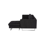 Nuevo Matthew Sectional Sofa - Stainless Steel