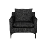 Nuevo Anders Lounge Chair - Black Legs