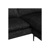 Nuevo Anders Sectional Sofa - Black Legs