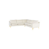 Nuevo Anders 2 Arm Sectional  - Gold Legs